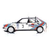 Lancia Delta HF 4WD 1987 Olympus Rally MARTINI ROSSI N°3 1/18