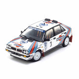 Lancia Delta HF 4WD 1987 Olympus Rally MARTINI ROSSI N°3 1/18