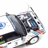 Lancia Delta HF 4WD 1987 Olympus Rally MARTINI ROSSI N°3 1/18