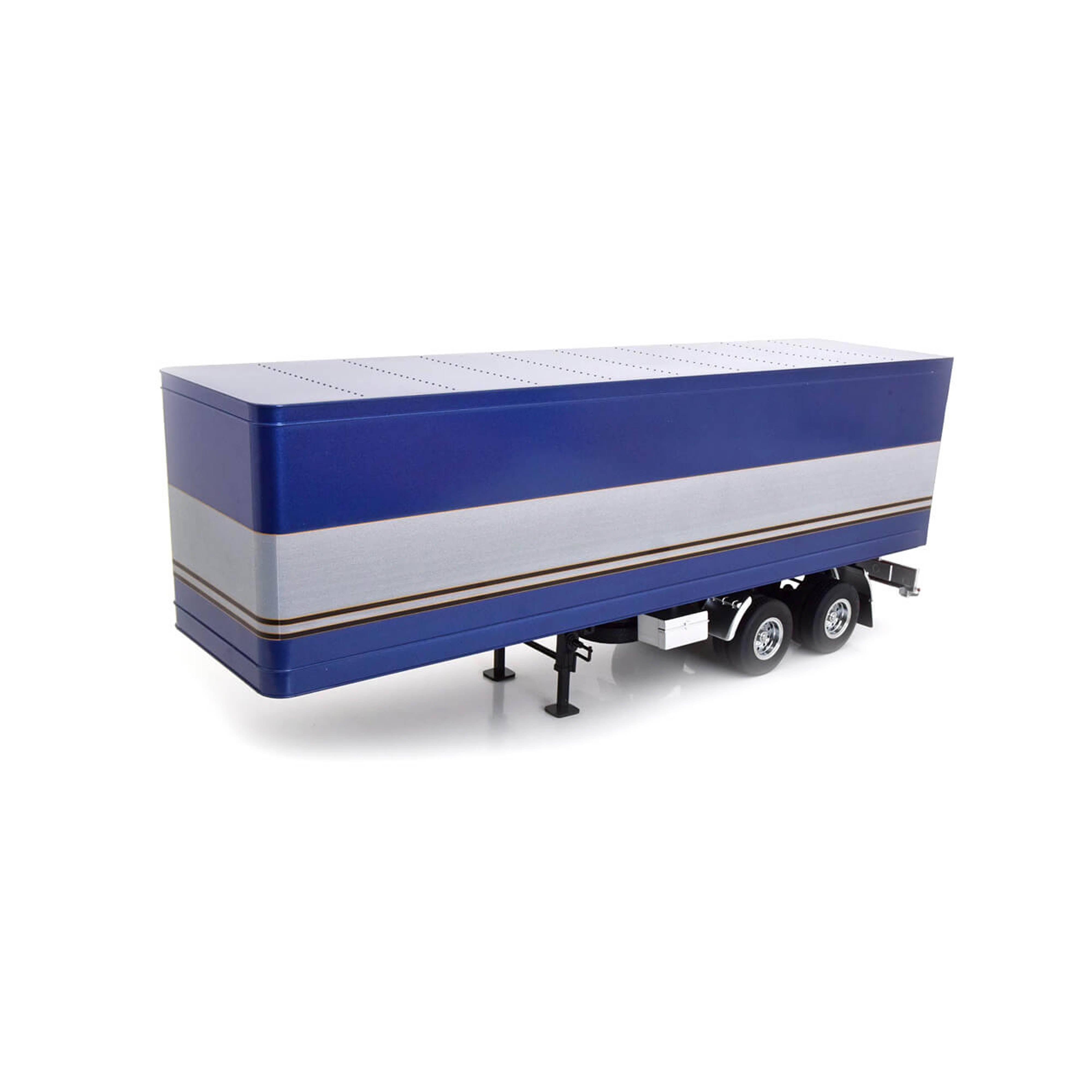 Semi-remorque Road King 1/18 – Blanc/Noir, Démontable – Neuf