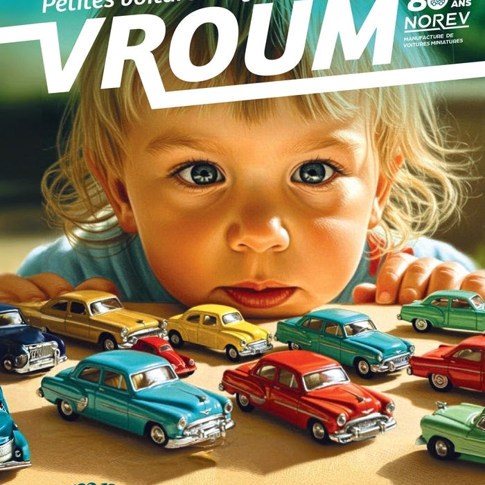 Norev à l'exposition VROUM, petites voitures et grands enfants