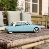 Citroën DS 19 1959 Blue Nuage&White Carrare 1:12