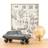 Citroën DS 19 sur ballons 1959 Sculpture Gris Mat 1/12 - 100pcs