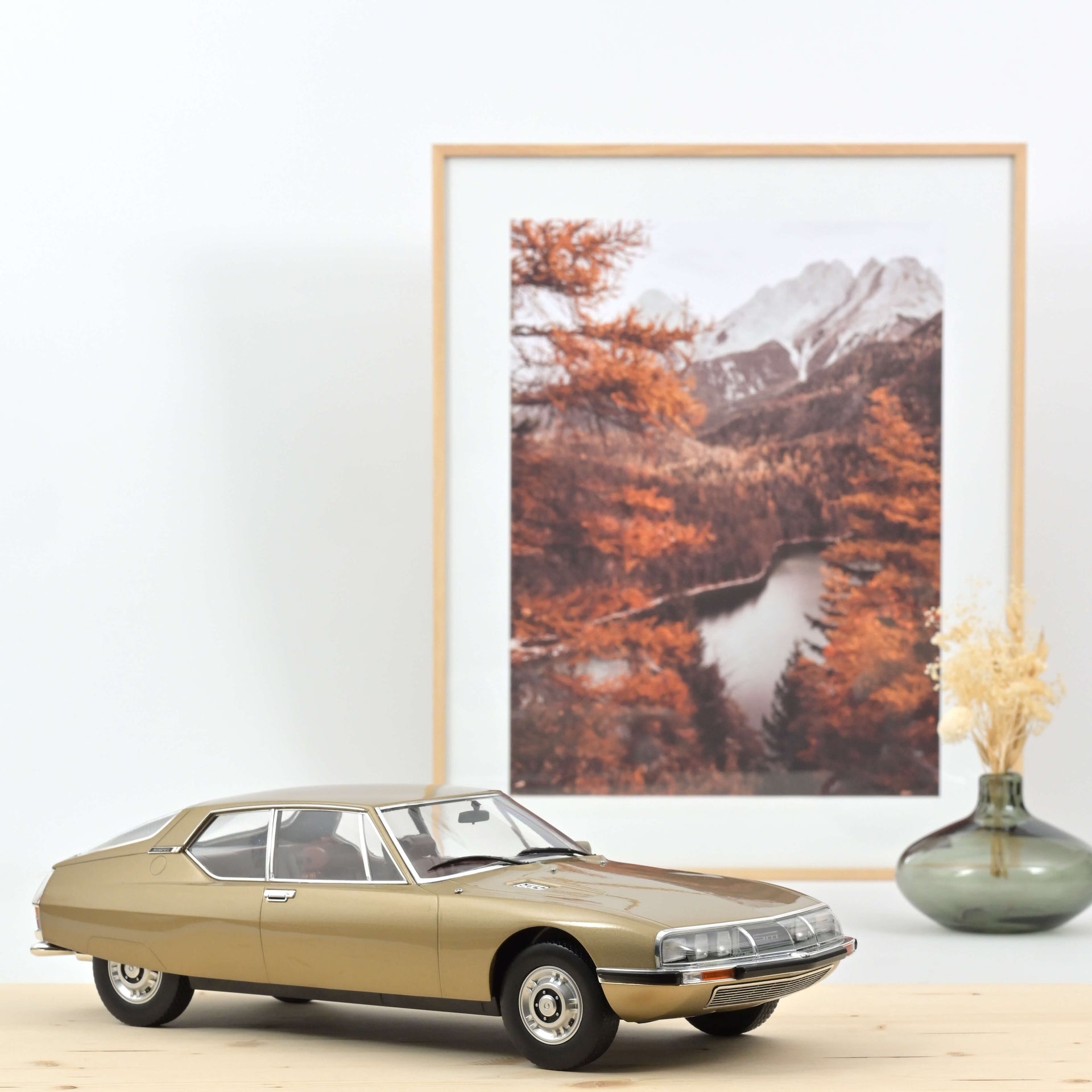 Norev Citroën SM 1970 Sand Metal 1/18 REF 181585 - Collection Norev Citroën SM 1970 Sand Metal 1/18 REF 181585 - Collection