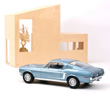 Ford Mustang Fastback GT 1968 Bleu Clair Métallisé 1/12
