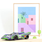 Porsche 917K Hockenheim 1970 12 Van Lennep 1/12 - 200pcs