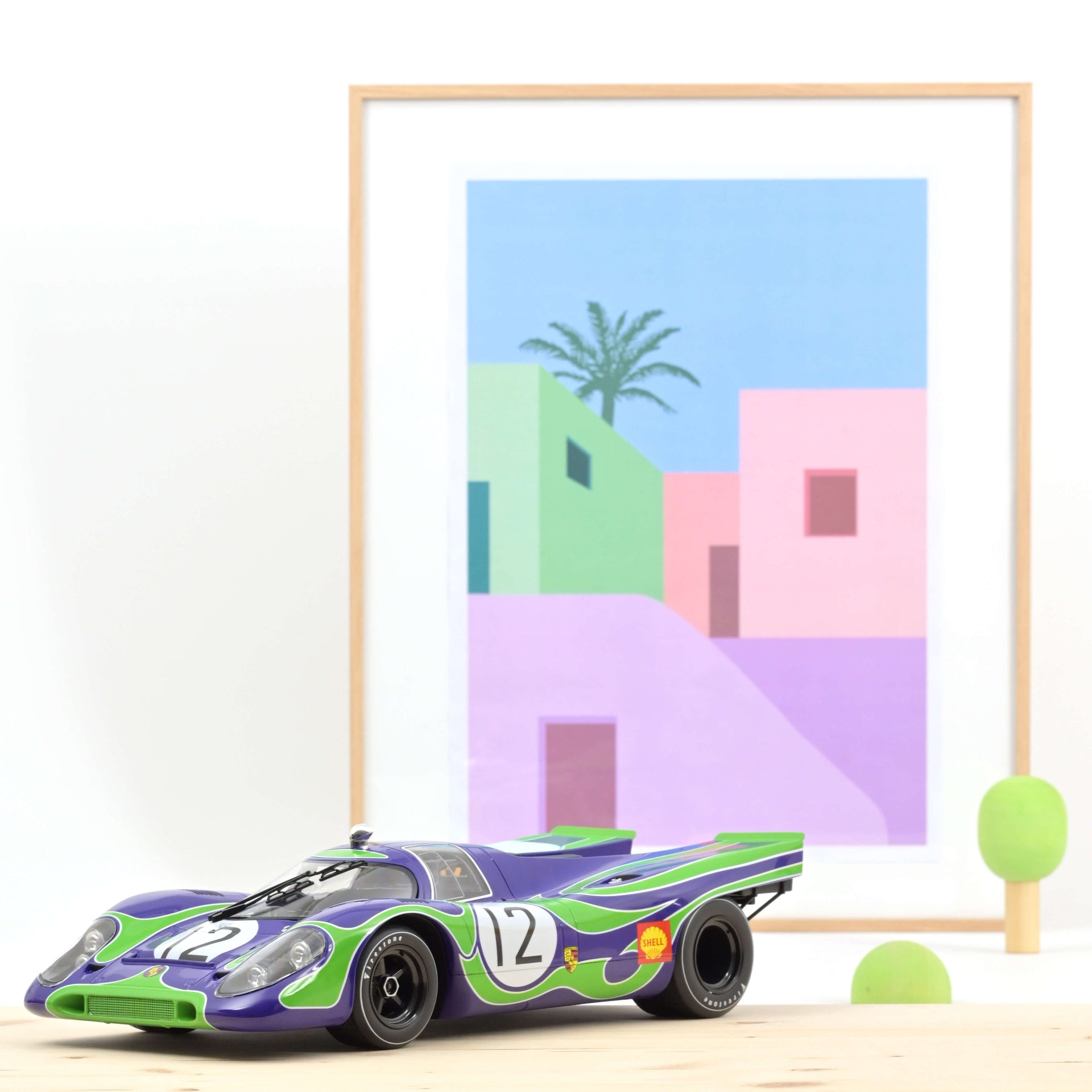 Norev Porsche 917k Team Salzburg N 23 Winner 24h Le Mans 1970 H Herrmann R Attwood 1 12 Cervena Bila