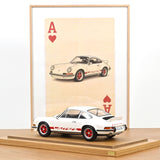 Porsche 911 Carrera RS 2.7 1973 Grand-Prix Blanc et Rouge 1/12