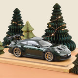 Porsche 911 GT3 RS 2022 Vert Jet métallisé et Noir 1/12
