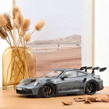 Porsche 911 GT3 RS avec Pack Weissach 2022 Gris arctique & noir 1/12