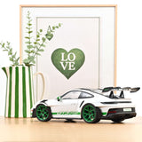 Porsche 911 GT3 RS Tribute to Carrera RS 2022 Weiß/Pythongrün 1:12