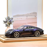 Porsche 911 S/T 2023 Viola métallisé 1/12 - 300 pcs