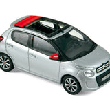Citroën C1 Airscape 2014 Gris Gallium&Rouge Agrume 1/43