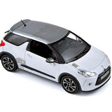 Citroën DS3 Racing 2010 Blanc Banquise&Gris 1/43