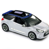 Citroën DS3 Cabrio 2013 Gris Aluminium&Bleu Infini 1/43