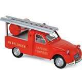 Citroën 2CV Pick-up avec échelle 1963 Pompiers 1/43