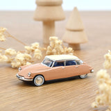 Citroën DS 19 1959 Ecaille Blonde avec toit blanc 1/87
