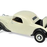 Citroën Traction Avant Coupe 11 B 1939 Cream&Black 1:18 - 100pcs