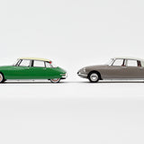 Citroën DS 19 1959 Brun et Blanc Carrare 1/18