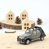 Citroën 2CV Charleston 1983 Gris Cormoran et Gris Nocturne 1/18