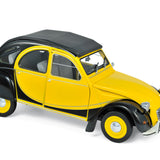 Citroën 2CV Charleston 1982 Jaune Helios et noir  1/18