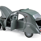 Citroën 2CV AZL Malle Bombée 1957 Gris 1/18