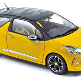 Citroën DS3 2010 Jaune Pégase&Noir 1/18