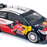 Citroën C4 WRC 2009 Wales Rally GB 1 Loeb/Elena Winner 1/18