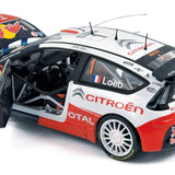 Citroën C4 WRC 2009 Wales Rally GB 1 Loeb/Elena Winner 1/18