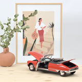Citroën DS 19 Cabriolet 1961 Rouge Corail 1/18