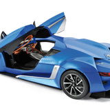 GT by Citroën 2008 Bleu Electrique Concept Car 1/18