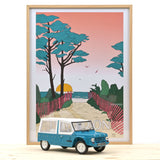 Citroën Méhari Bleu 1/18 - 200pcs