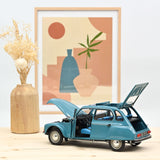 Citroën Dyane 1983 Lagune Blue 1:18 - 200pcs