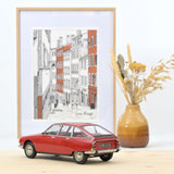 Citroën GS 1972 Rio Red 1:18 - 300pcs