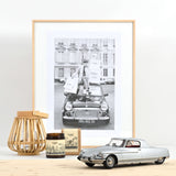 Citroën DS 19 Le Dandy 1964 Argent 1/18 - 200pcs