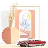 Citroën DS 21 Palm Beach 1968 Ruby Rouge 1/18 - 300pcs