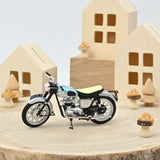 Triumph Bonneville 1959 Light Blue and Silver 1:18