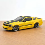Mustang + Jet Ski Parotech Jaune CESAM 1/18