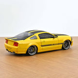 Mustang + Jet Ski Parotech Jaune CESAM 1/18