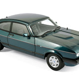 Ford Capri 280 1986 Brooklands Vert métallisé 1/18 - 1038pcs