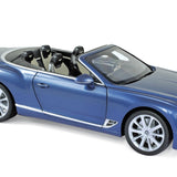 Bentley Continental GTC 2019 Bleu Cristal 1/18