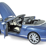 Bentley Continental GTC 2019 Bleu Cristal 1/18