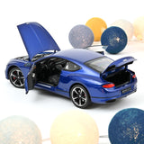 Bentley Continental GT 2018 Bleu pailleté 1/18