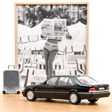 Mercedes-Benz S600 1997 Noir Obsidian metallisé 1/18