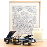 Mercedes-Benz 190 SL 1957 Bleu moyen 1/18
