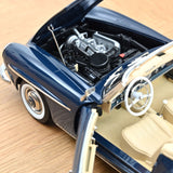 Mercedes-Benz 190 SL 1957 Bleu moyen 1/18
