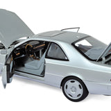 Mercedes-Benz S600 Coupé 1998 Argent métallisé 1/18