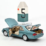 Mercedes-Benz CL600 Coupé 1997 Bleu métallisé 1/18