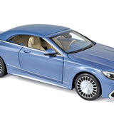 Mercedes-Maybach S650 Cabriolet 2018 Bleu métallisé 1/18