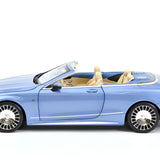 Mercedes-Maybach S650 Cabriolet 2018 Bleu métallisé 1/18